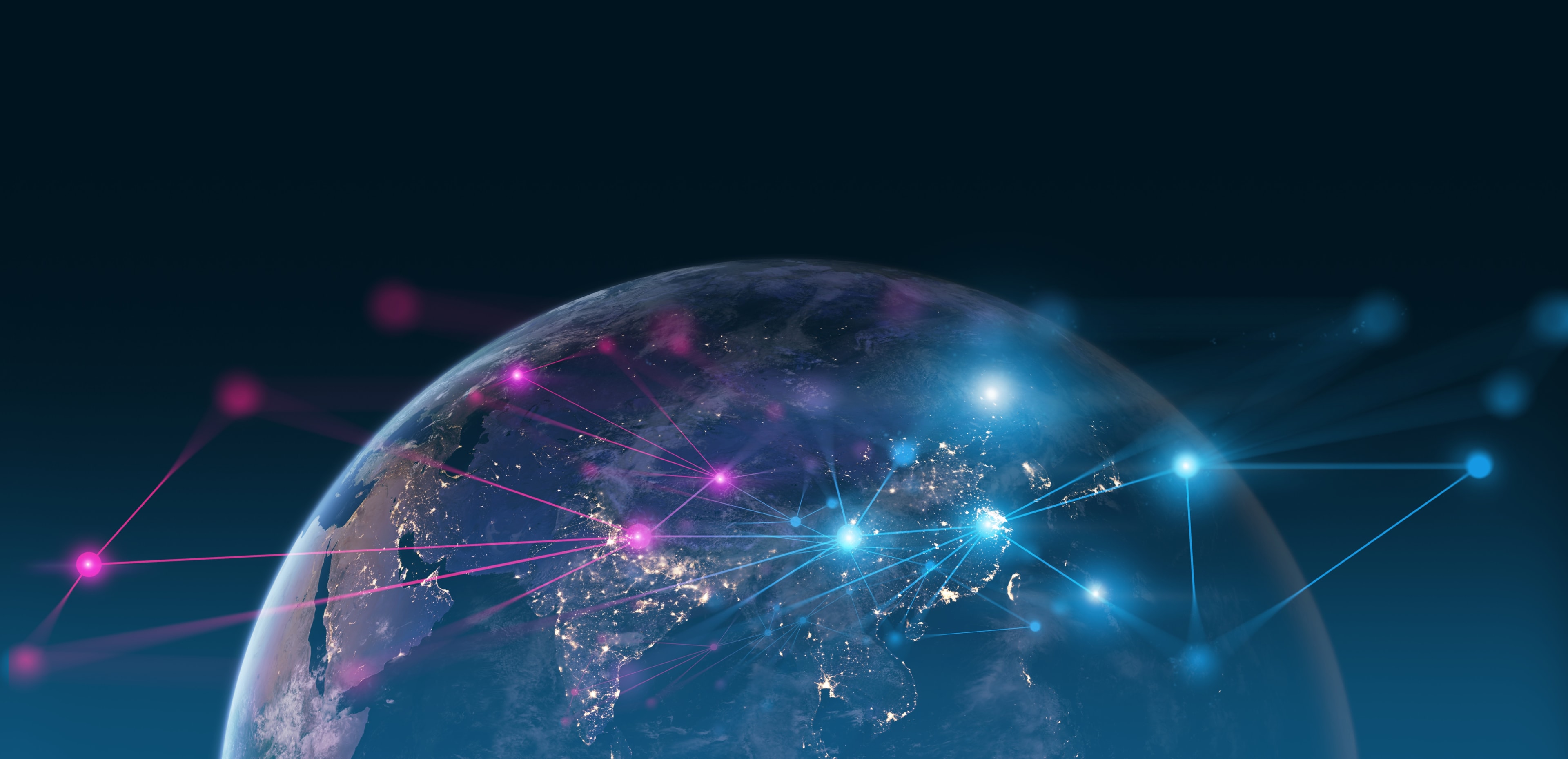 Rede global de conectividade Virtueyes